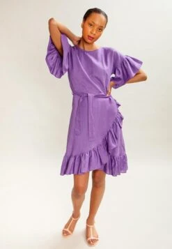 Dress Jacaranda Purple -Brava Clothing Shop Product 45786