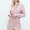 Shirt Dress Nicolette Brick -Brava Clothing Shop Product ProductPropertyID 106404505