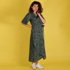 Wrap Dress Lilla Green
