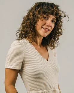 Brava Fabrics Sand Stripes Dress -Brava Clothing Shop Product ProductPropertyID 108508179