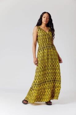 Komodo Whirlygig Dress Tangerine