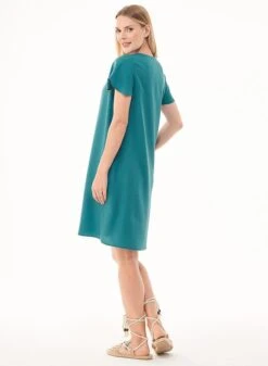 Dress Petrolgreen 9 Dress Petrolgreen -Brava Clothing Shop Product ProductPropertyID 118650748