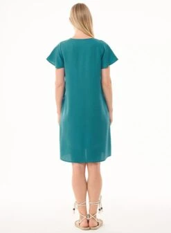 Dress Petrolgreen 10 Dress Petrolgreen -Brava Clothing Shop Product ProductPropertyID 118650749