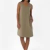 Dress Sleeveless Olive -Brava Clothing Shop Product ProductPropertyID 118655857