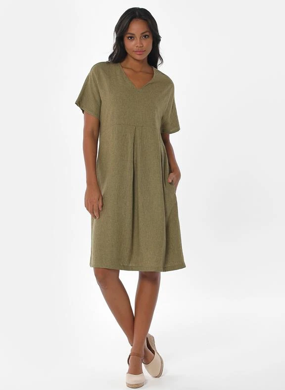 Shift Dress Olive Green 3 Shift Dress Olive Green