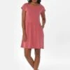 Slub Jersey Dress Pink -Brava Clothing Shop Product ProductPropertyID 118656063