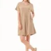 Shift Dress Beige 1 Shift Dress Beige -Brava Clothing Shop Product ProductPropertyID 118681275