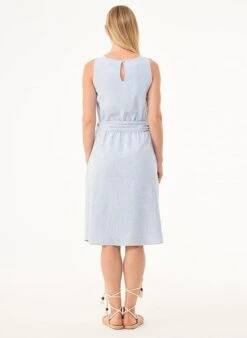 Striped Dress Light Blue -Brava Clothing Shop Product ProductPropertyID 118681365