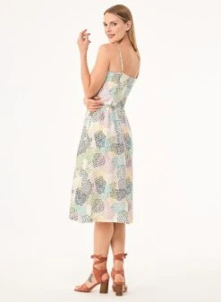 Spaghetti Strap Dress Dots Multicolour -Brava Clothing Shop Product ProductPropertyID 118681375