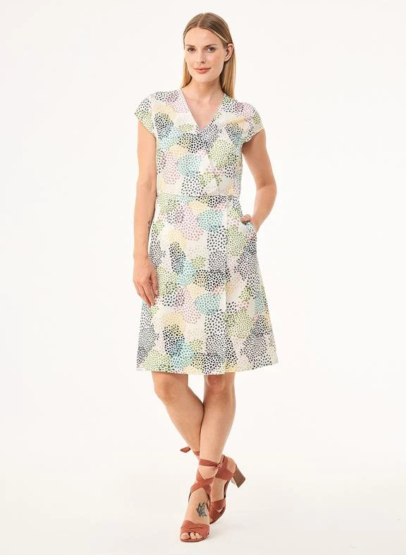 Dress Dot Print Multicolour 3 Dress Dot Print Multicolour