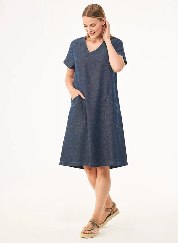 Denim Dress Tencel Organic Cotton Hemp 3 Denim Dress Tencel Organic Cotton Hemp