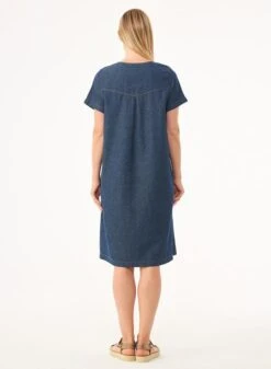 Denim Dress Tencel Organic Cotton Hemp 8 Denim Dress Tencel Organic Cotton Hemp -Brava Clothing Shop Product ProductPropertyID 119214323