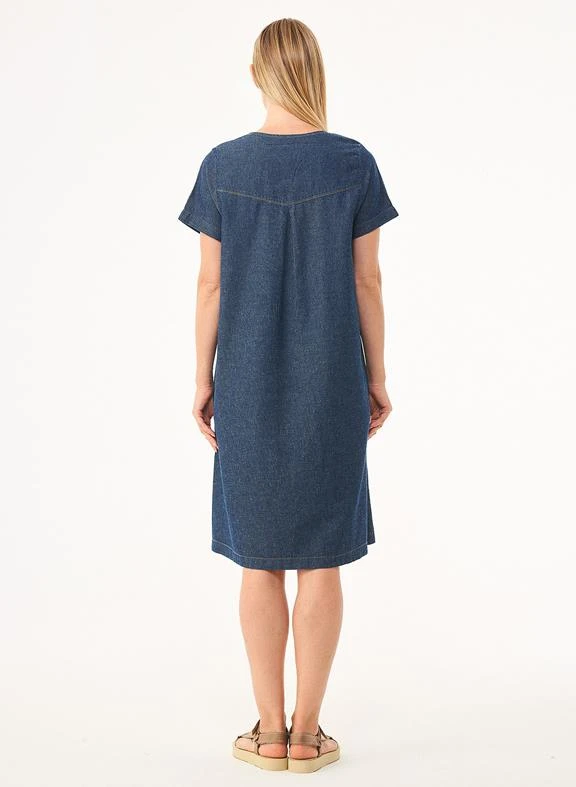 Denim Dress Tencel Organic Cotton Hemp 5 Denim Dress Tencel Organic Cotton Hemp - Image 3
