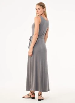 Long Jersey Dress Gray -Brava Clothing Shop Product ProductPropertyID 119214401