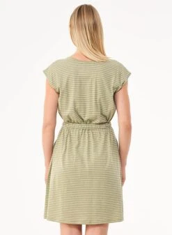 Striped Jersey Dress Green -Brava Clothing Shop Product ProductPropertyID 119214412