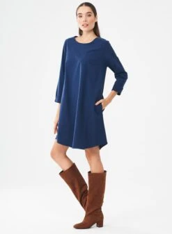 Dress Navy Blue -Brava Clothing Shop Product ProductPropertyID 120125974