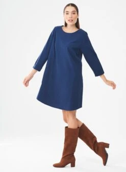 Dress Navy Blue -Brava Clothing Shop Product ProductPropertyID 120125977