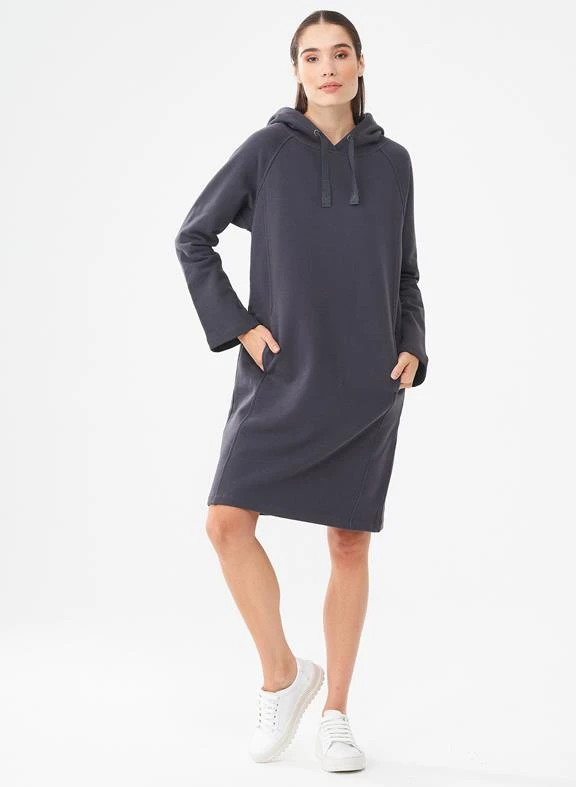 Sweat Dress Dark Grey 3 Sweat Dress Dark Grey