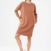 Sweat Dress Light Brown -Brava Clothing Shop Product ProductPropertyID 120126184