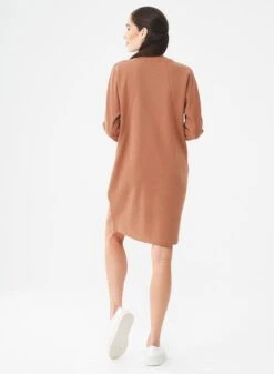 Sweat Dress Light Brown -Brava Clothing Shop Product ProductPropertyID 120126187