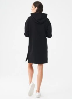 Long Hoodie Dress Black -Brava Clothing Shop Product ProductPropertyID 120126280