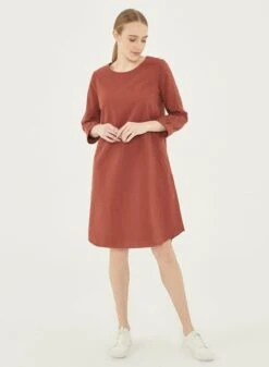 Dress Ginger Brown -Brava Clothing Shop Product ProductPropertyID 120529347