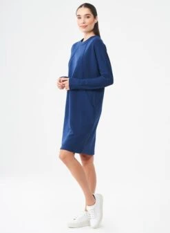 Sweat Dress Dark Blue -Brava Clothing Shop Product ProductPropertyID 120529477