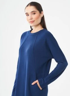 Sweat Dress Dark Blue -Brava Clothing Shop Product ProductPropertyID 120529479