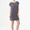 Jersey Dress Dark Grey 2 Jersey Dress Dark Grey -Brava Clothing Shop Product ProductPropertyID 120530232