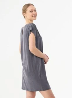 Jersey Dress Dark Grey -Brava Clothing Shop Product ProductPropertyID 120530233