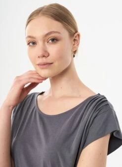 Jersey Dress Dark Grey -Brava Clothing Shop Product ProductPropertyID 120530235