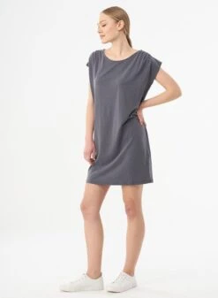 Jersey Dress Dark Grey -Brava Clothing Shop Product ProductPropertyID 120530236