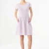 Slub Jersey Dress Lavender -Brava Clothing Shop Product ProductPropertyID 120530243