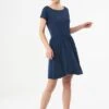Jersey Dress Dark Blue -Brava Clothing Shop Product ProductPropertyID 120530342