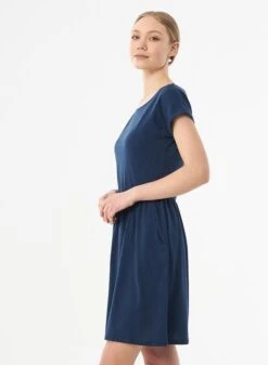 Jersey Dress Dark Blue -Brava Clothing Shop Product ProductPropertyID 120530345