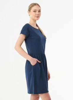 Jersey Dress Dark Blue -Brava Clothing Shop Product ProductPropertyID 120530346