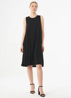 Sleeveless Jersey Dress Black -Brava Clothing Shop Product ProductPropertyID 120967961
