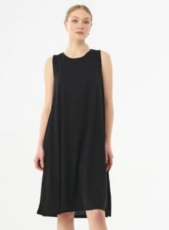 Sleeveless Jersey Dress Black -Brava Clothing Shop Product ProductPropertyID 120967963