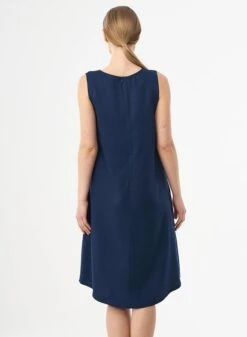 Sleeveless Dress Navy -Brava Clothing Shop Product ProductPropertyID 120968356