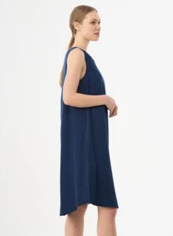 Sleeveless Dress Navy -Brava Clothing Shop Product ProductPropertyID 120968357