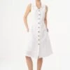 Shirt Dress White -Brava Clothing Shop Product ProductPropertyID 120968385