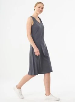 Midi Jersey Dress Dark Grey -Brava Clothing Shop Product ProductPropertyID 121440252