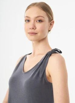 Midi Jersey Dress Dark Grey -Brava Clothing Shop Product ProductPropertyID 121440253