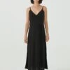 Jersey Wrap Dress Black -Brava Clothing Shop Product ProductPropertyID 121440260