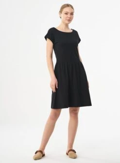 Dress Scoop Neck Black -Brava Clothing Shop Product ProductPropertyID 121440311