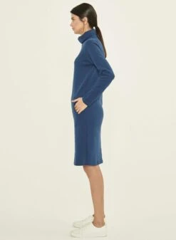 Sweat Dress Organic Cotton Navy -Brava Clothing Shop Product ProductPropertyID 121442952