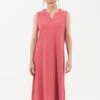 Jersey Dress Organic Cotton Pink 1 Jersey Dress Organic Cotton Pink -Brava Clothing Shop Product ProductPropertyID 121443058