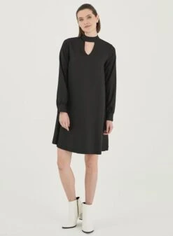 Dress V Neck Black -Brava Clothing Shop Product ProductPropertyID 121726647