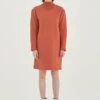 Sweat Dress With Collar Orange -Brava Clothing Shop Product ProductPropertyID 121726754