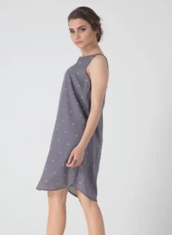 Dress Print Gray -Brava Clothing Shop Product ProductPropertyID 121729576